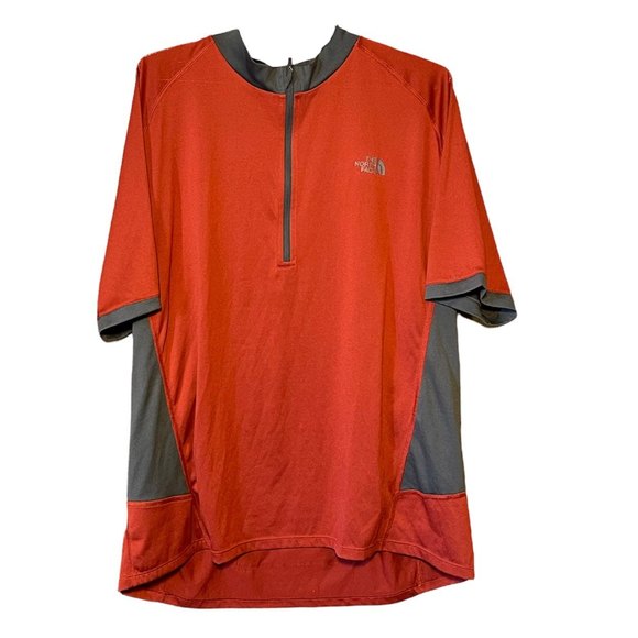 The North Face Men's Burnt Red/Orange Sportswear Lightweight Tee Size XL - Picture 1 of 8